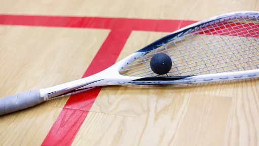 Schläger und Ball