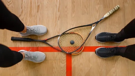 Spieler, Schl&auml;ger, Ball