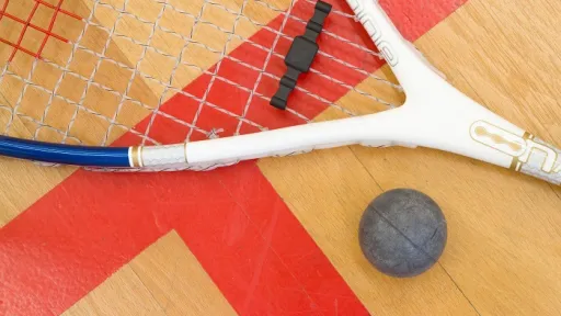 Schl&auml;ger mit Ball